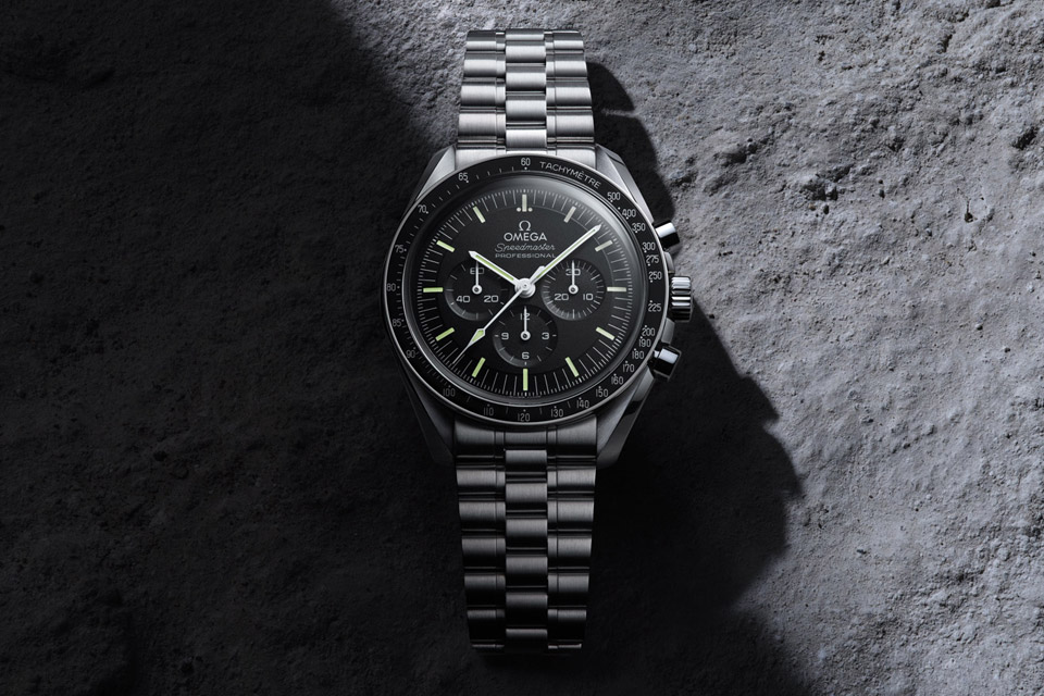 omega watch on the moon