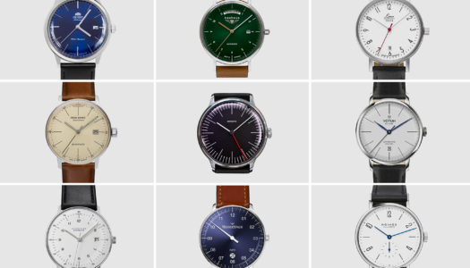 10 montres Bauhaus à moins de 1500€