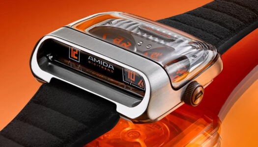 Amida Digitrend Open Sapphire : la montre néo-digitale devient transparente