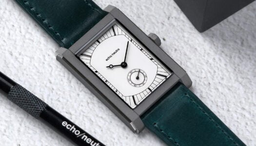 Echo/Neutra Rivanera White : le minimalisme horloger dans sa plus belle expression