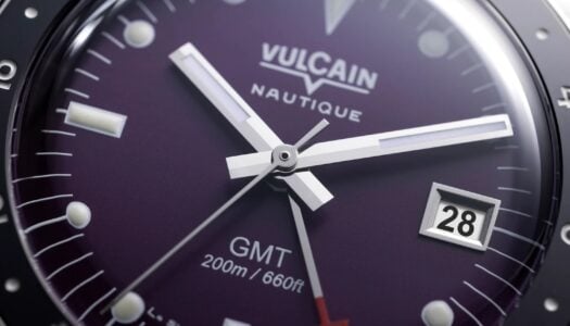 Vulcain frappe fort avec une Skindiver GMT Purple au style ravageur