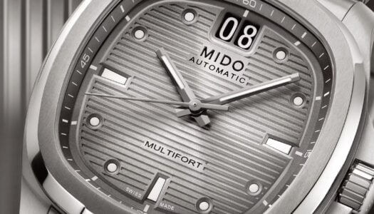 Mido dévoile une Multifort TV Big Date en titane : la sport-chic devient ultralégère